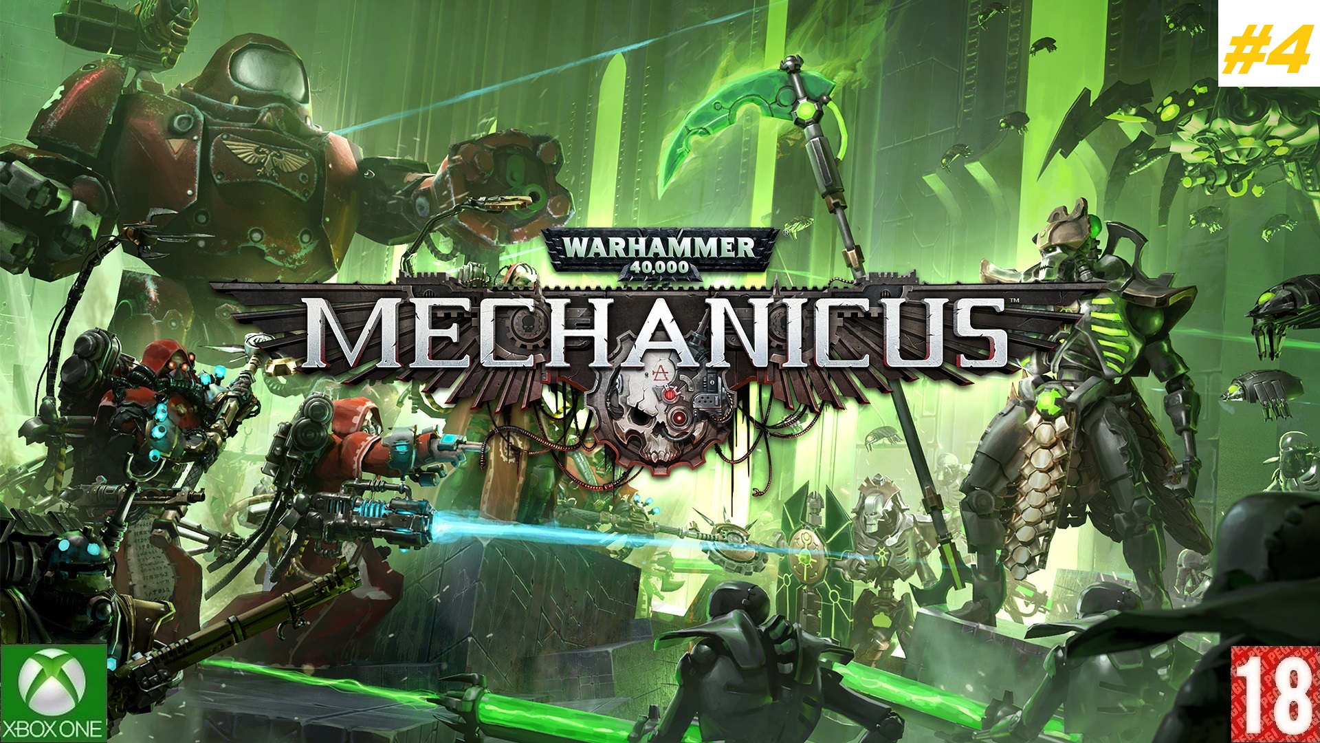 Warhammer 40,000 Mechanicus (Xbox One) - Приключение - #4. (без комментариев)