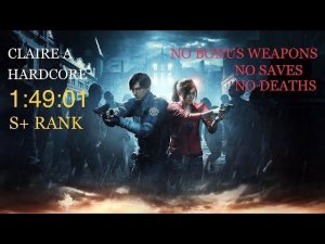 ПРОШЕЛ RE2 REMAKE НА ХАРДЕ ЗА 100 МИНУТ БЕЗ СМЕРТЕЙ И СОХРАНЕНИЙ