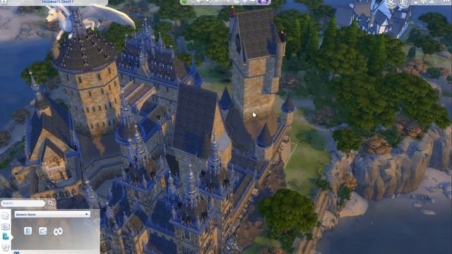 Sims 4 | Wizarding World of Harry Potter ★ Hogwarts & Diagon Alley ★ WIP Build Tour | noCC смотреть онлайн