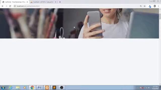 Online Job Portal Project In PHP - Php Project Tutorial (Hindi) - 14