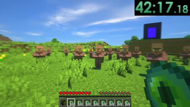 спедран в Майнкрафт но я порабащаю деревню жителей (озвучка grox) смотреть онлайн