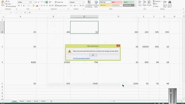 How to change the default font in Microsoft Excel 2013 смотреть онлайн