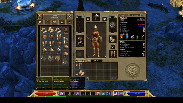 Titan Quest AE Brigand playthrough lvls 6-8 [2-8 as Rogue] смотреть онлайн