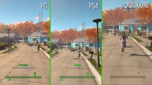 Fallout 4   PC ⁄ PS4 ⁄ Xbox One Сравнение графики