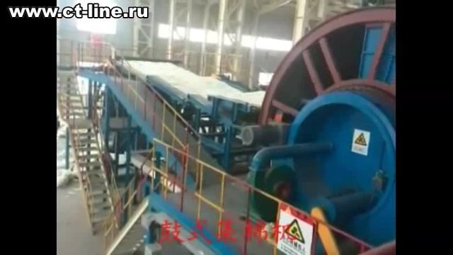 Волокноколлектор на заводе минеральной ваты