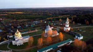 Великорецкий крестный ход 2023. Русские церкви. Село Великорецкое. Полет на квадрокоптере 2023.