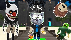 Пёсик Лайки и СМЕРТЕЛЬНЫЙ Побег из Парка Аттракционов Роблокс