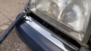 Установил новые фары и решётку на Mercedes W140. Результат огонь!