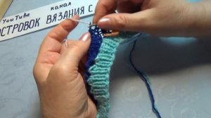 ТАПОЧКИ СПИЦАМИ ИЗ ОСТАТКОВ ПРЯЖИ МАСТЕР КЛАСС #342