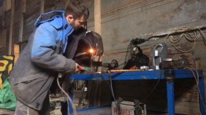 Дизель vw 1.9 на ниву.установка поддона.