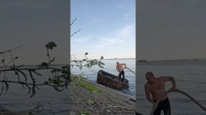 подъëм затонувшей казанки 5м3