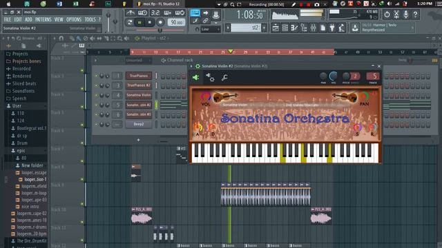 Sonatina violin VST demo