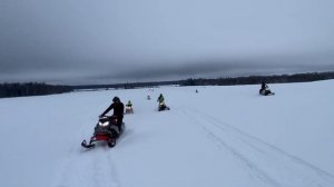 2-я часть «Snowmobile Adventures 2023»?️❄️ оз. Спаское-Урочище Богоявленское⛪️