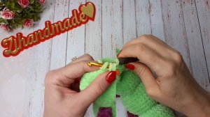 МК ГУСЕНИЦА КРЮЧКОМ ❤ Нарядная гусеничка ? 3-Я (заключительная) ЧАСТЬ (продолжение туловища, голова