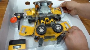 Распаковка игрушки Трансформер Roadbot Hammer H2 12" (30 cm) Unpack Unboxing part 1 Ru
