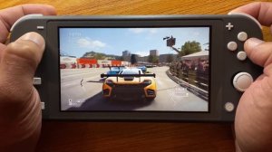 GRID Autosport Nintendo Switch Lite Gameplay