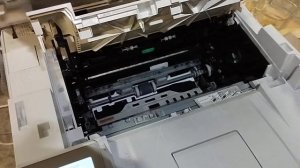 HP Laserjet mfp m227 где искать замятие (jam)