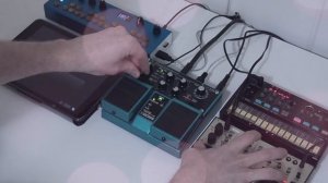 Boss Slicer + Volcas + Organelle + Borderlands