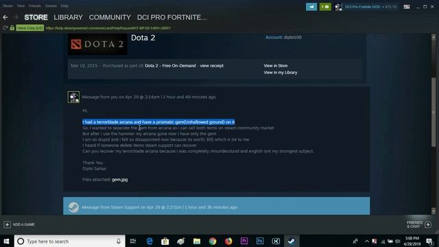 How to recover your deleted or recycle skins in Dota 2 or in Steam смотреть онлайн