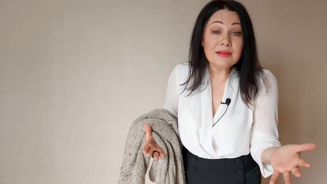А цельновязаная ли она и действительно такая планка спицами #ЕленаЯковлеваВяжет