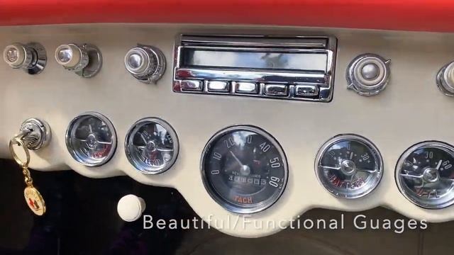 1955 Corvette NCRS Top Flight - Driving Video смотреть онлайн