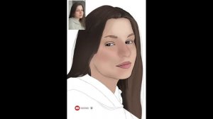 Tutorial/ realistic portrait of beautiful girl in photoshop