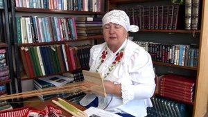 Мастер-класс «Плетение пояса на бердо»