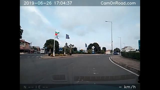 Ахтопол с севера на юг. 26.06.2019. Болгария-2019 смотреть онлайн