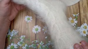 Скоро осень 🍂🍁Пора утепляться/ Обзор носков и варежек из козьего пуха 🧶