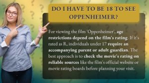 Do I have to be 18 to see Oppenheimer?