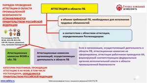 Гонтаренко А.Ф. Новые требования к предаттестационной подготовке работников в области промышленной