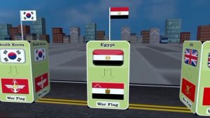 Военные Флаги в Разных Странах Мира!!!