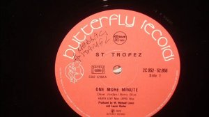 SAINT TROPEZ    -    ONE MORE MINUTE  