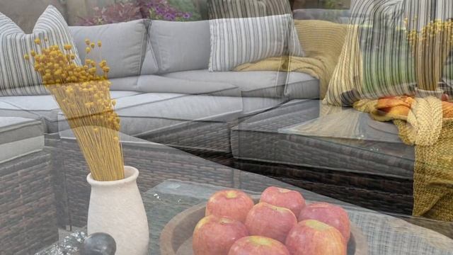 Fall Decorate with me | Cozy Early Fall Patio makeover | New Patio lighting | Backyard makeover смотреть онлайн