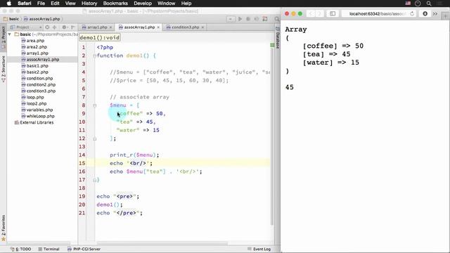 สอน PHP: ตัวแปรอะเรย์แบบ associative (associative array) ตอนที่ 1 смотреть онлайн