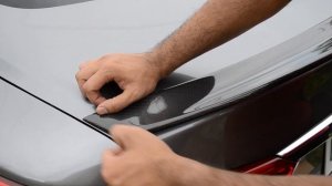 BMW Style Carbon Fiber Spoiler Install - Infiniti Q50