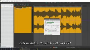 Reaper Tutorial Lofi pitch wobble using ReaPitch