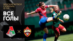 Локомотив - ЦСКА. Все голы в матче женской Суперлиги 21.05.2023