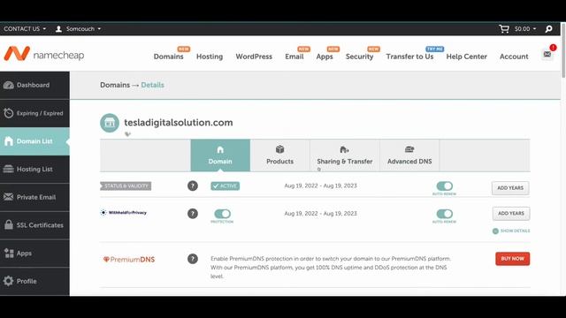 How to set up Namecheap Domain (DNS) in Cloudflare - Cloudflare Namecheap Set up Nameserver DNS