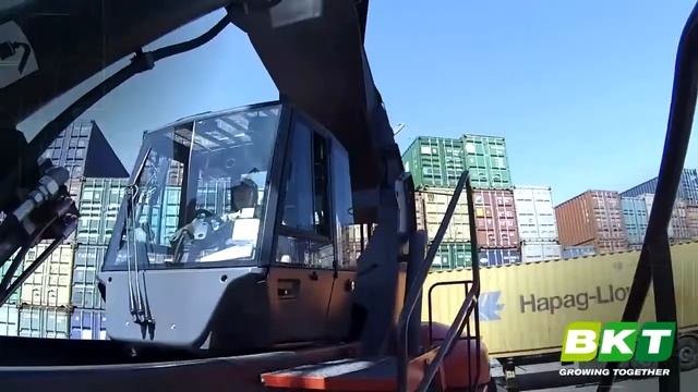 BKT Port Tires || Container King. Шина для ричстакеров и контейнерных погрузочно-разгрузочных машин.