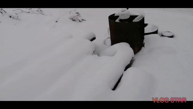 Засыпной сарай из опилок, прошёл испытание морозом - 25'C