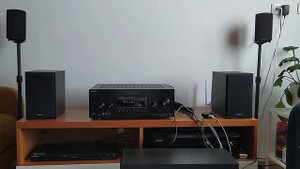 Test Speakers Denon SC-M41 + receiver Sony STR-DG910