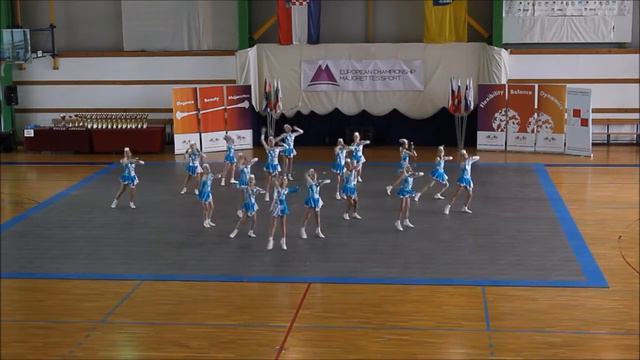 Ансамбль "Victory" European Championship Majorettes Sport 2017 смотреть онлайн