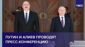 Путин и Алиев проводят пресс-конференцию