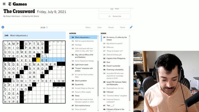 A Crossword Redemption! - 9 July 2021 New York Times Crossword смотреть онлайн