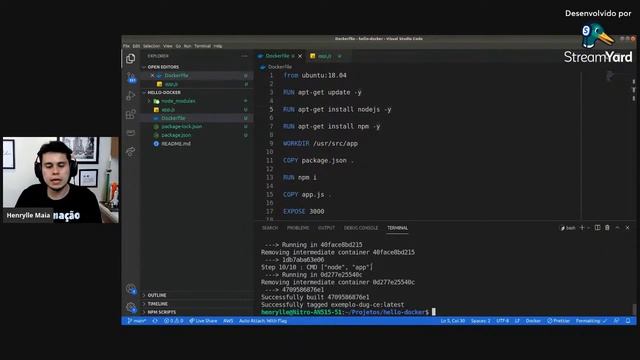 14º Meetup do DUG-CE - Primeiros passos com Docker смотреть онлайн