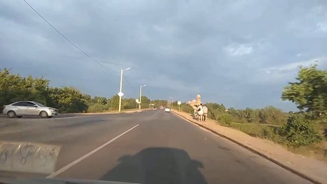 Въезд в город Ковров через Клязьму смотреть онлайн