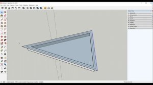 TV stand design in SketchUp