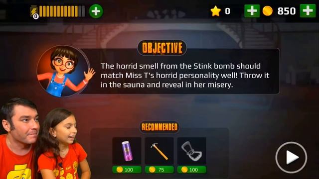 ПАПА стал МИСС ТИ и ЛОВИТ МЕНЯ! ИГРАЕМ за Училку MISS T ДЕЛАЮ КОНЦОВКУ Scary Teacher 3D Валеришка смотреть онлайн