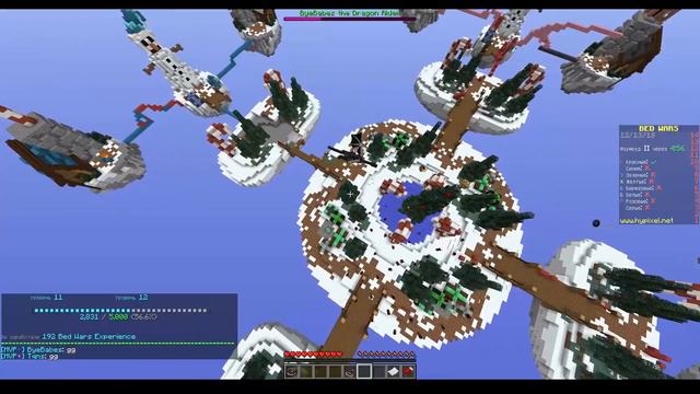 НОВЫЕ КАРТЫ НА ХАЙПИКСЕЛЕ! НОВЫЙ ГОД НА BED WARS!